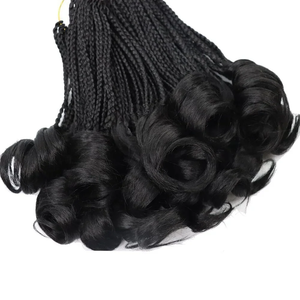 Crochet Hair for Women 10 Inch Crochet Braids Box Braids French Curl Braiding Ha